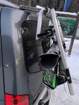 Bike and ski rack for car best sale
